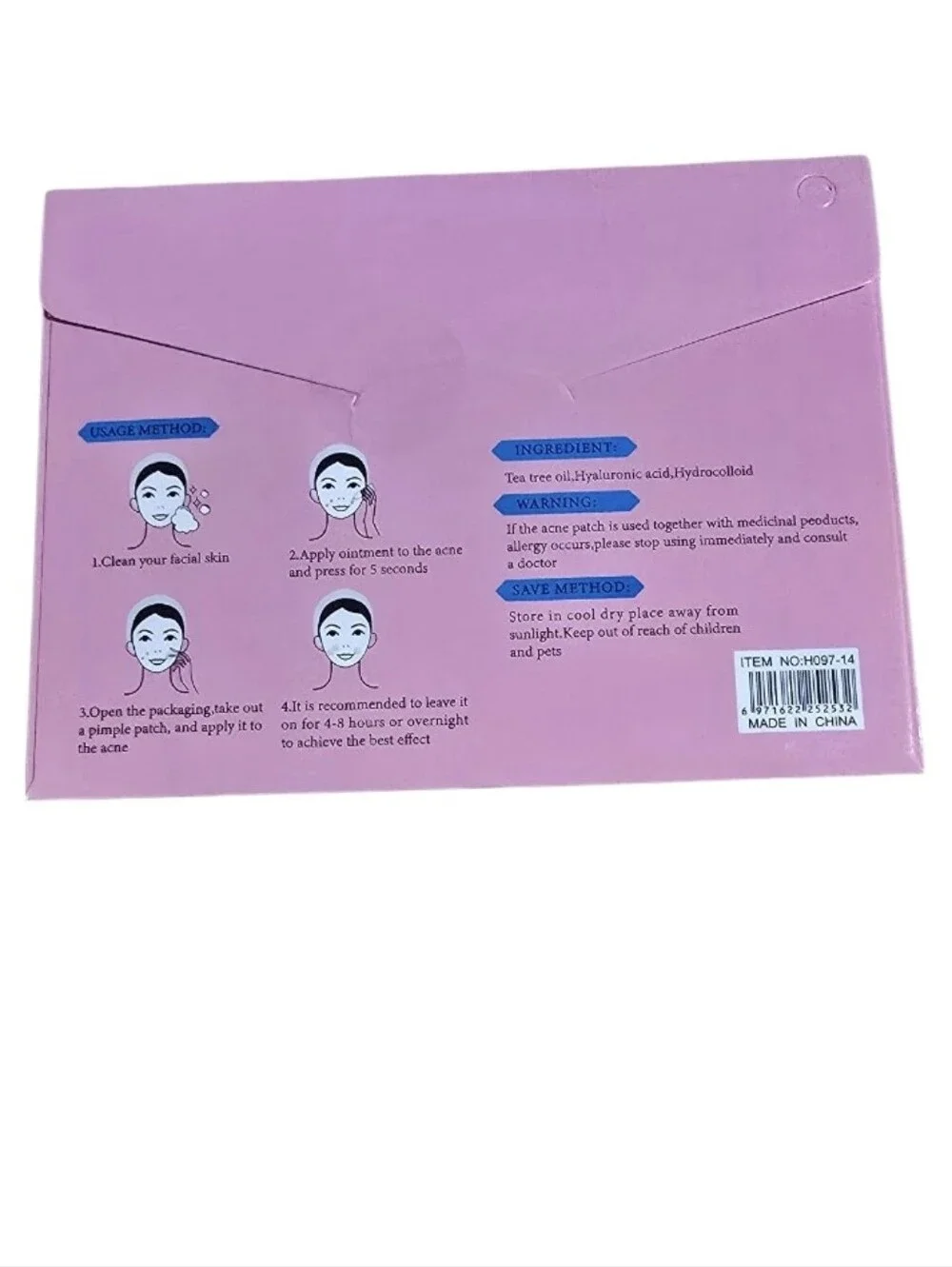 Hello Kitty Pink Acne Patch - Gentle Spot Treatment